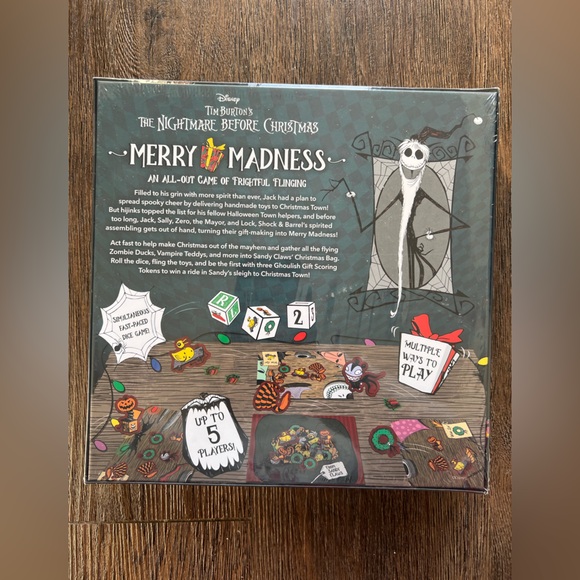 New in box Disney Tim Burton's The Nightmare Before Christmas Merry Madness - Picture 5 of 13